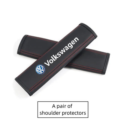 Appui-tête de voiture, oreiller de cou, housse épaulette ceinture de sécurité VW, accessoires de voyage automobile pour Volkswagen VW !