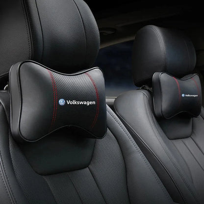 Appui-tête de voiture, oreiller de cou, housse épaulette ceinture de sécurité VW, accessoires de voyage automobile pour Volkswagen VW !