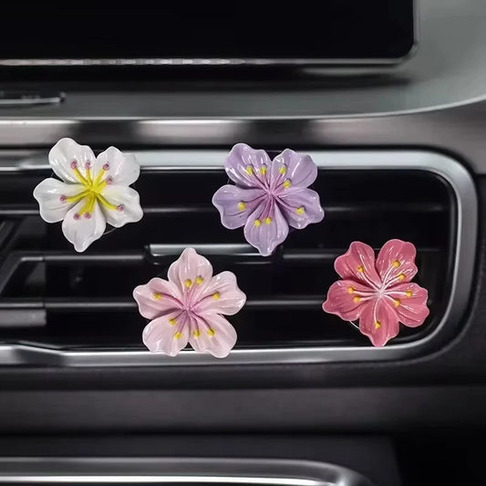 Clip Parfum Marguerite Fleur de Pêcher – 2 pièces !